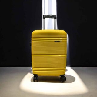 Diplomat Seagull Βαλίτσα Καμπίνας Κίτρινη 54cm SG182-S