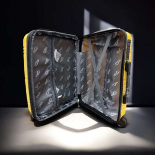 Diplomat Seagull Βαλίτσα Καμπίνας Κίτρινη 54cm SG182-S