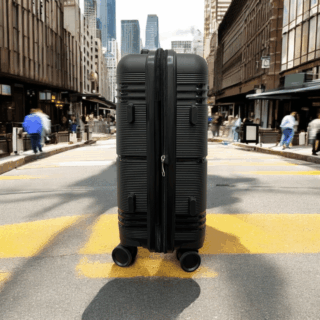 Diplomat Seagull Βαλίτσα Καμπίνας με ύψος 54cm σε Μαύρο χρώμα sg182-s