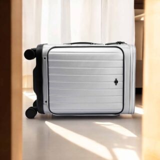 Βαλίτσα Laptop χειραποσκευή καμπίνας Bange YL200 ασημί