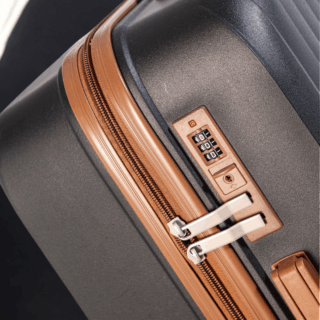 Βαλίτσες σκληρές Newcom (PP) μεσαία μεγάλη N1596 μαύρο