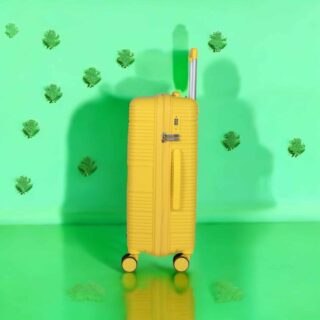 Βαλίτσες Σκληρές (σέτ 3 τεμαχίων) Newcom (PP) N1594 Κίτρινο