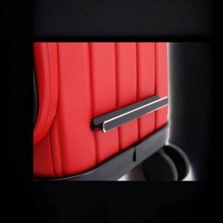 Bange YL200 Βαλίτσα Καμπίνας Χειραποσκευή Laptop Κόκκινο