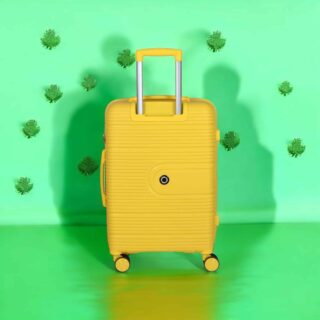 Βαλίτσες Σκληρές (σέτ 3 τεμαχίων) Newcom (PP) N1594 Κίτρινο