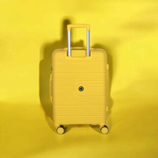 Βαλίτσα σκληρή μεσαία μεγάλη Newcom (PP) N1594 Κίτρινο