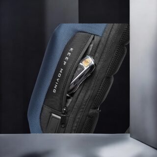 Bange 22085 Τσαντάκι Ώμου Χιαστί Crossbody Μπλε