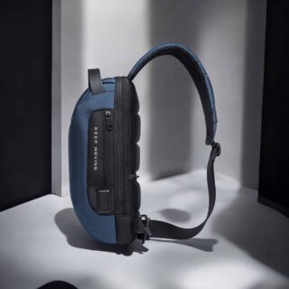 Bange 22085 Τσαντάκι Ώμου Χιαστί Crossbody Μπλε