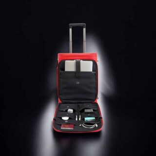 Bange YL200 Βαλίτσα Καμπίνας Χειραποσκευή Laptop Κόκκινο