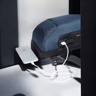 Bange 22085 Τσαντάκι Ώμου Χιαστί Crossbody Μπλε