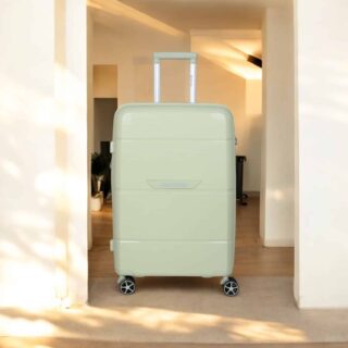 Βαλίτσα σκληρή Newcom (PP) (σετ 3 τεμαχίων) N1595 Πράσινο