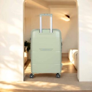 Βαλίτσα σκληρή Newcom (PP) (σετ 3 τεμαχίων) N1595 Πράσινο