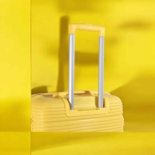 Βαλίτσα σκληρή μεσαία μεγάλη Newcom (PP) N1594 Κίτρινο