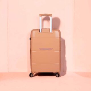 Βαλίτσα σκληρή Newcom (PP) (σετ 3 τεμαχίων) N1595 Σομόν