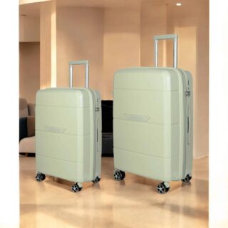 Βαλίτσα σκληρή Newcom (PP) μεσαία μεγάλη N1595 Πράσινο