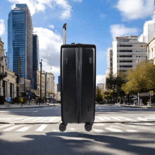 Βαλίτσες σκληρές Newcom ABS+PC σετ 3 τεμαχίων N1490 μαύρο