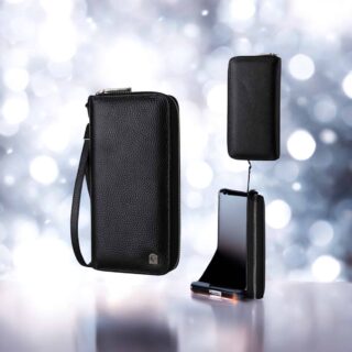 Δερμάτινο Ανδρικό πορτοφόλι Laorentou 821j010L μαύρο