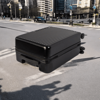 Βαλίτσες σκληρές Newcom ABS+PC σετ 3 τεμαχίων N1490 μαύρο