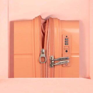 Βαλίτσα σκληρή Newcom (PP) (σετ 3 τεμαχίων) N1595 Σομόν