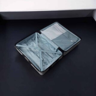 Βαλίτσες σκληρές Newcom (ABS+PC) μεσαία μεγάλη N1490 μαύρο