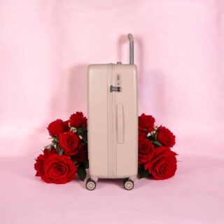 Βαλίτσες σκληρές Newcom (ABS+PC) (σετ 3 τεμαχίων) N1490 ροζ