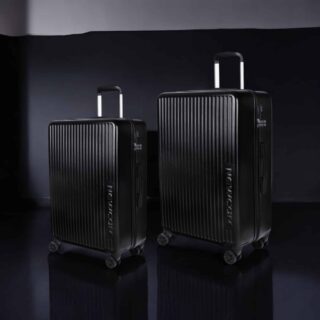 Βαλίτσες σκληρές Newcom (ABS+PC) μεσαία μεγάλη N1490 μαύρο