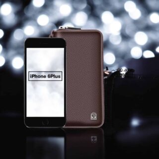 Δερμάτινο Ανδρικό πορτοφόλι Laorentou 821j010L σκούρο καφέ