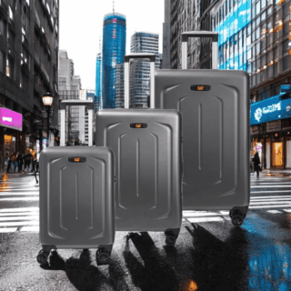 Βαλίτσα Caterpillar Sculpted 84620-165 σετ τριάδα