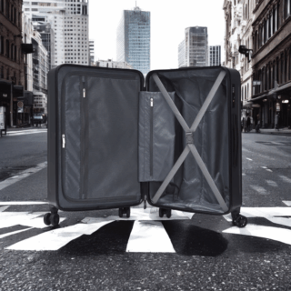 Βαλίτσα Caterpillar Sculpted 84620-165 μικρό μεσαίο