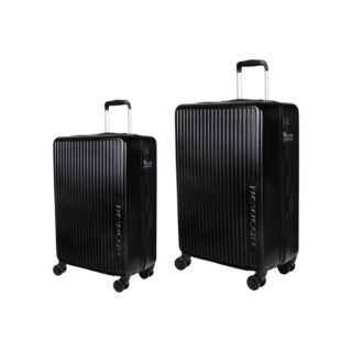 Βαλίτσες σκληρές Newcom (ABS+PC) μικρή μεσαία N1490 μαύρο