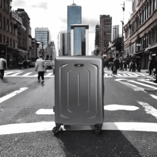 Βαλίτσα Caterpillar Sculpted 84620-165 μικρό μεσαίο