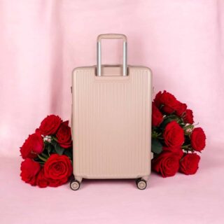 Βαλίτσες σκληρές Newcom (ABS+PC) (σετ 3 τεμαχίων) N1490 ροζ