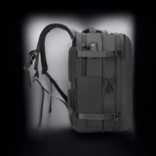 Bange 1909-8 Μαύρο 36L Σακίδιο Vacuum TSA Lock Laptop 17.3”