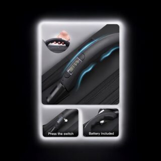 Bange 1909-8 Μαύρο 36L Σακίδιο Vacuum TSA Lock Laptop 17.3”