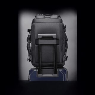 Bange 1909-8 Μαύρο 36L Σακίδιο Vacuum TSA Lock Laptop 17.3”