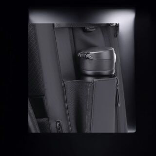 Bange 1909-8 Μαύρο 36L Σακίδιο Vacuum TSA Lock Laptop 17.3”