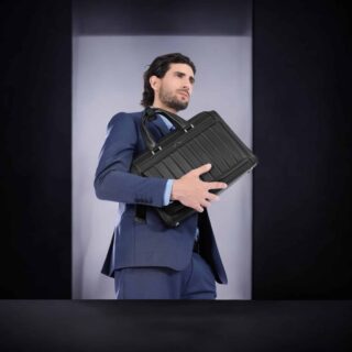 Bange YZ350 Επαγγελματικός Χαρτοφύλακας Premium 15.6″ Μαύρο