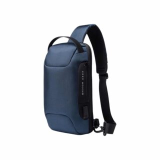 Bange 22085 Τσαντάκι Ώμου Χιαστί Crossbody Μπλε