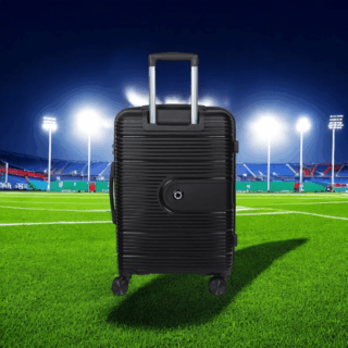 Βαλίτσα σκληρή μικρή μεσαία Newcom (PP) N1594 μαύρο