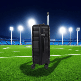 Βαλίτσα σκληρή μικρή μεσαία Newcom (PP) N1594 μαύρο