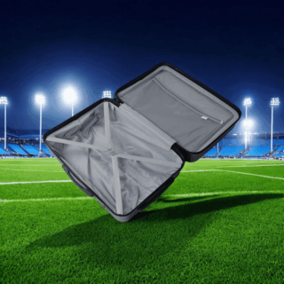 Βαλίτσα σκληρή μικρή μεσαία Newcom (PP) N1594 μαύρο