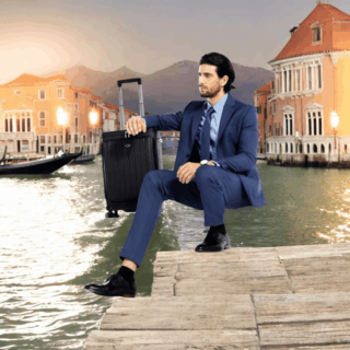 Bange YL200 Βαλίτσα Καμπίνας Μαύρο