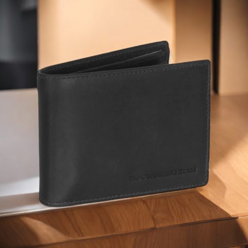 Leather Wallet Black Marvin chesterfield c08.0406-011 - Image 2