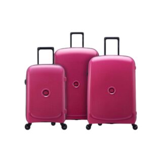 Delsey Σετ Βαλίτσες 55-70.5-83cm Belmont Plus Rasberry