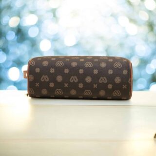 Γυναικεία Τσάντα PVC Χιαστί/Χειρός Laorentou 9140154L καφέ