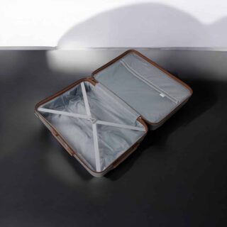 Βαλίτσες σκληρές Newcom (PP) σετ (σετ 3 τεμαχίων) N1596 μαύρο