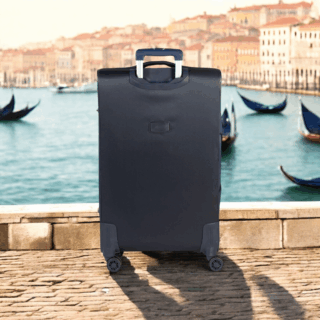 Βαλίτσα trolley Cardinal μικρή μεσαία 3800 50/60cm σκούρο μπλέ