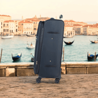 Βαλίτσα trolley Cardinal μικρή μεσαία 3800 50/60cm σκούρο μπλέ