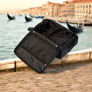 Βαλίτσα trolley Cardinal μικρή μεσαία 3800 50/60cm σκούρο μπλέ