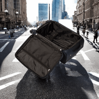 Βαλίτσες trolley (σετ 3 τεμαχίων) Cardinal 3800 σκούρο μπλέ