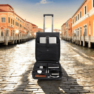 Bange YL200 Βαλίτσα Καμπίνας Μαύρο